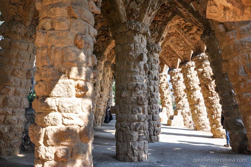 Columnas del Park Güell