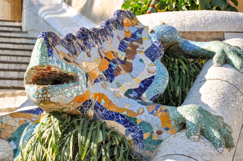 Dragón (o salamandra) del Park Güell