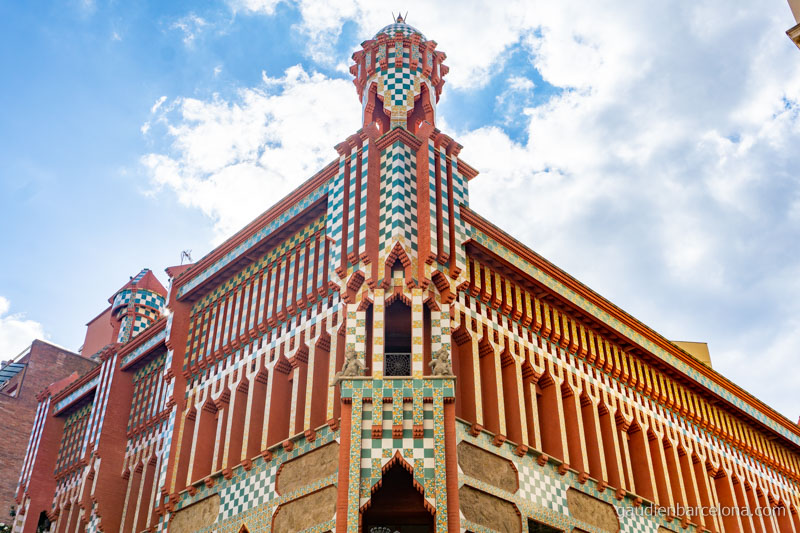 Exterior Casa Vicens Barcelona