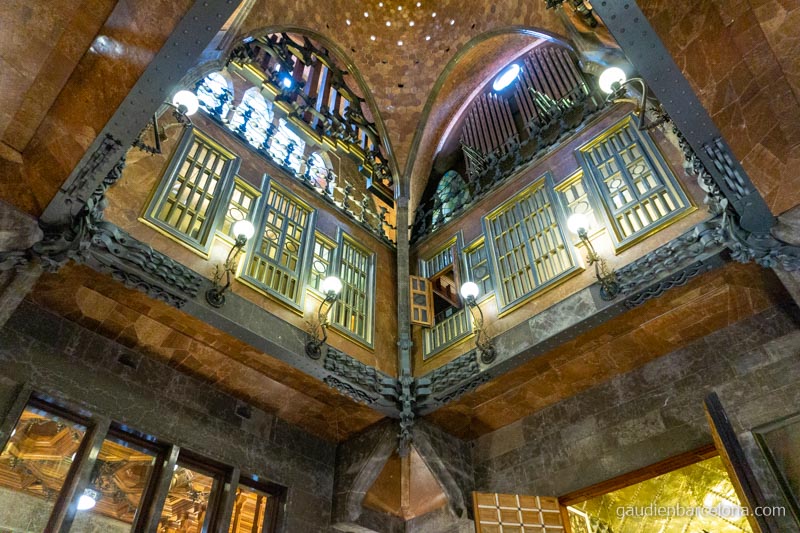 Salón principal Palau Güell
